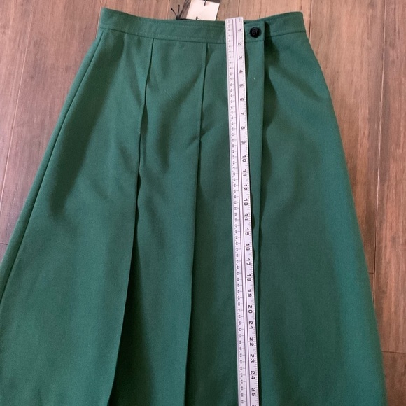 Gucci Made In Italy Mohair Wool Double Breasted Wrap Pleated Skirt Suit 46/44 - Picture 11 of 15